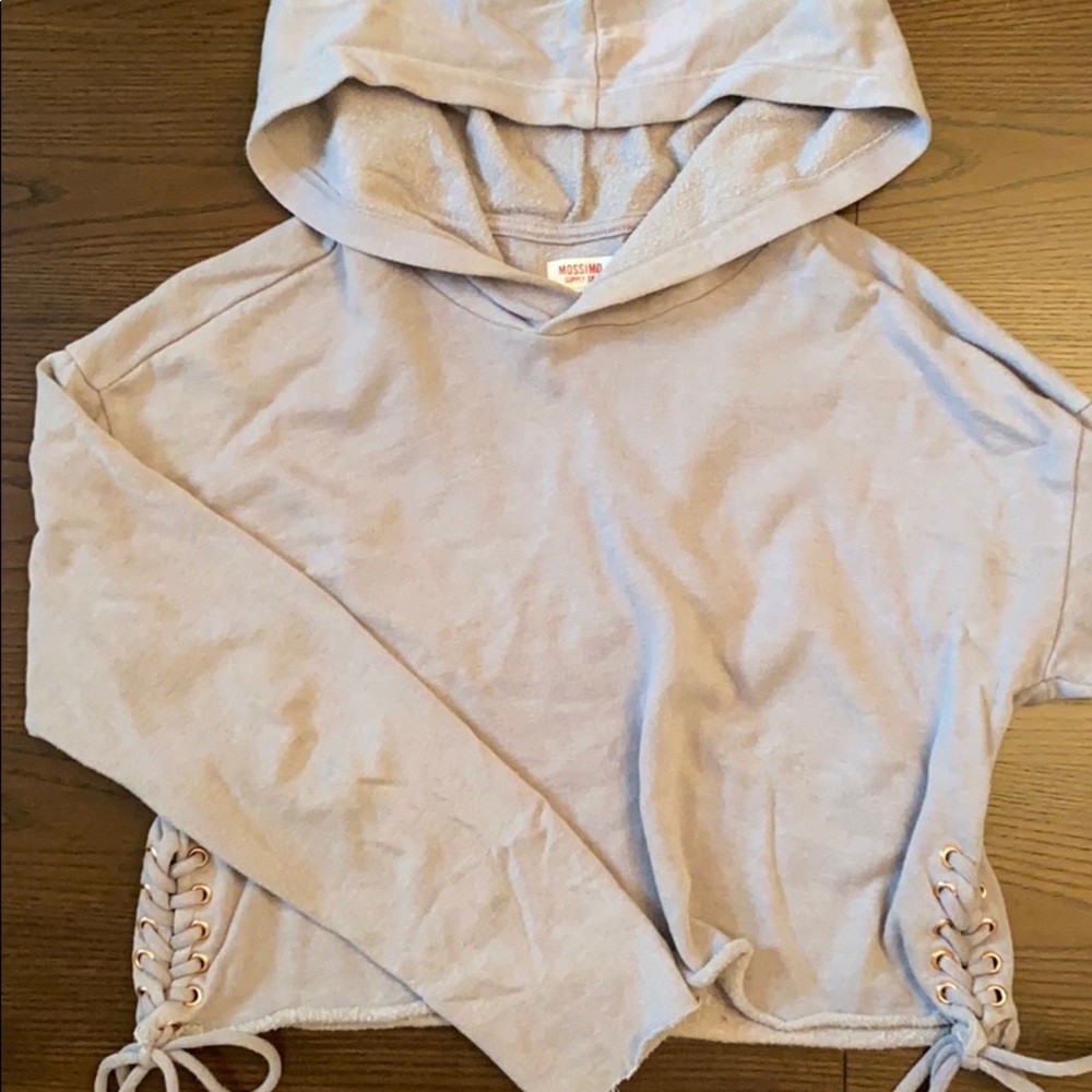 Cropped hoodie
